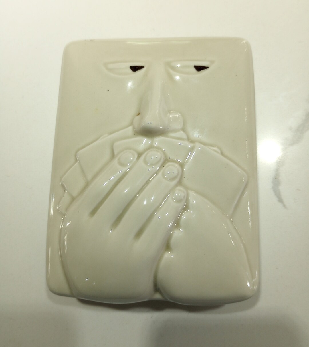 Mid Century Fitz & Floyd Bridge Storage Box Sealed Cards Etsy