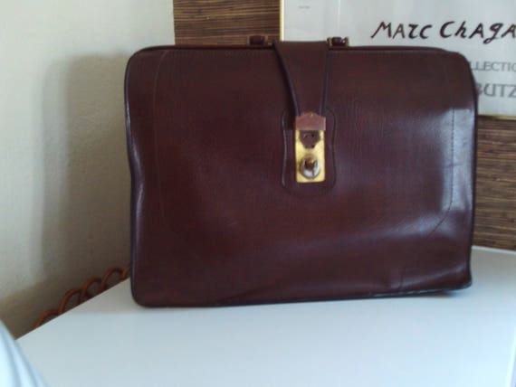 pegasus leather briefcase