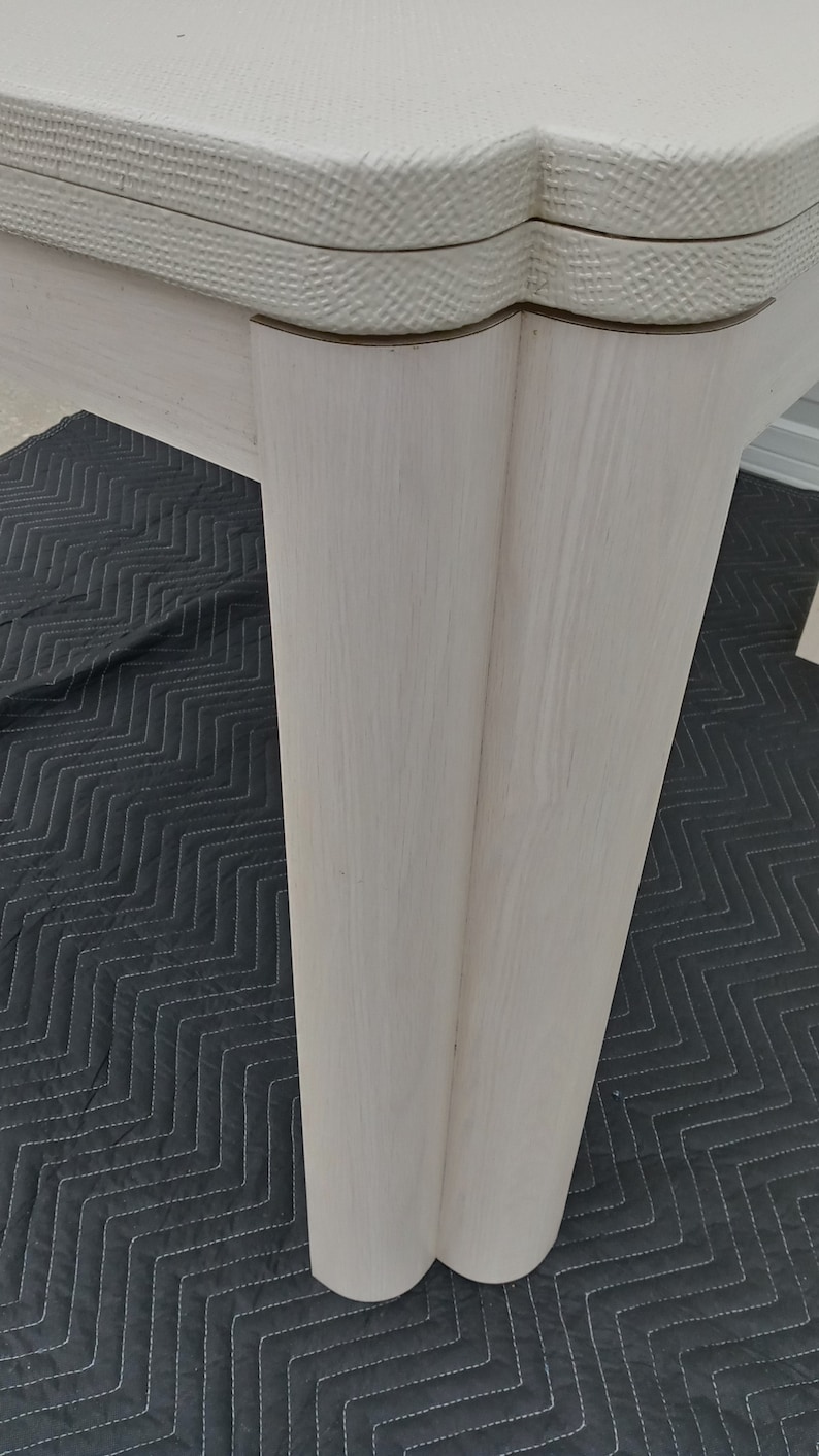 Vintage Mid Century Wrapped Butterfly Leaf Extension Dining Etsy