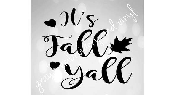 Download Its fall yall svg dxf | Etsy