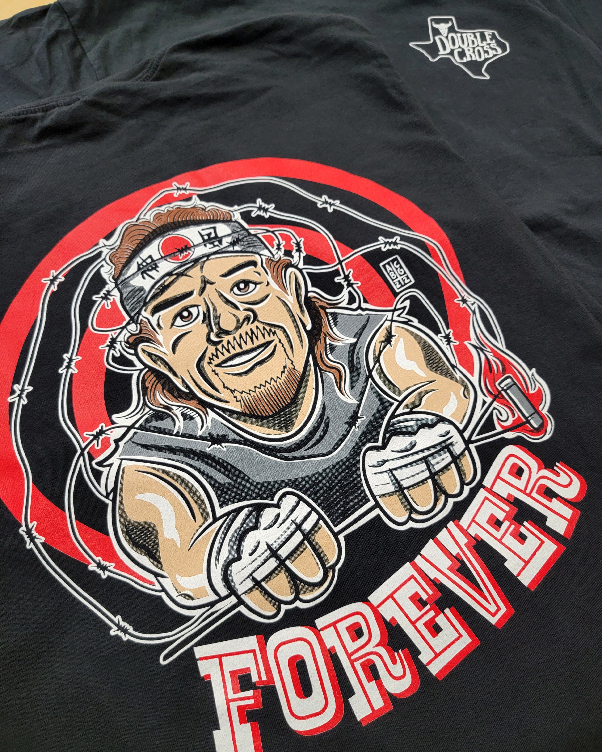 Discover Funker Forever T-Shirt - Cheapo Grosso Blackline Artwork Pro Wrestling Hardcore Punk Terry Funk Ec WW Ric Flair Dusty Rhodes FMW Onita