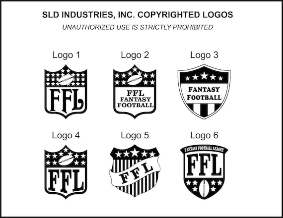Fantasy Football Award Lombardi Style 9 1//2/" FREE Personalized Engraving