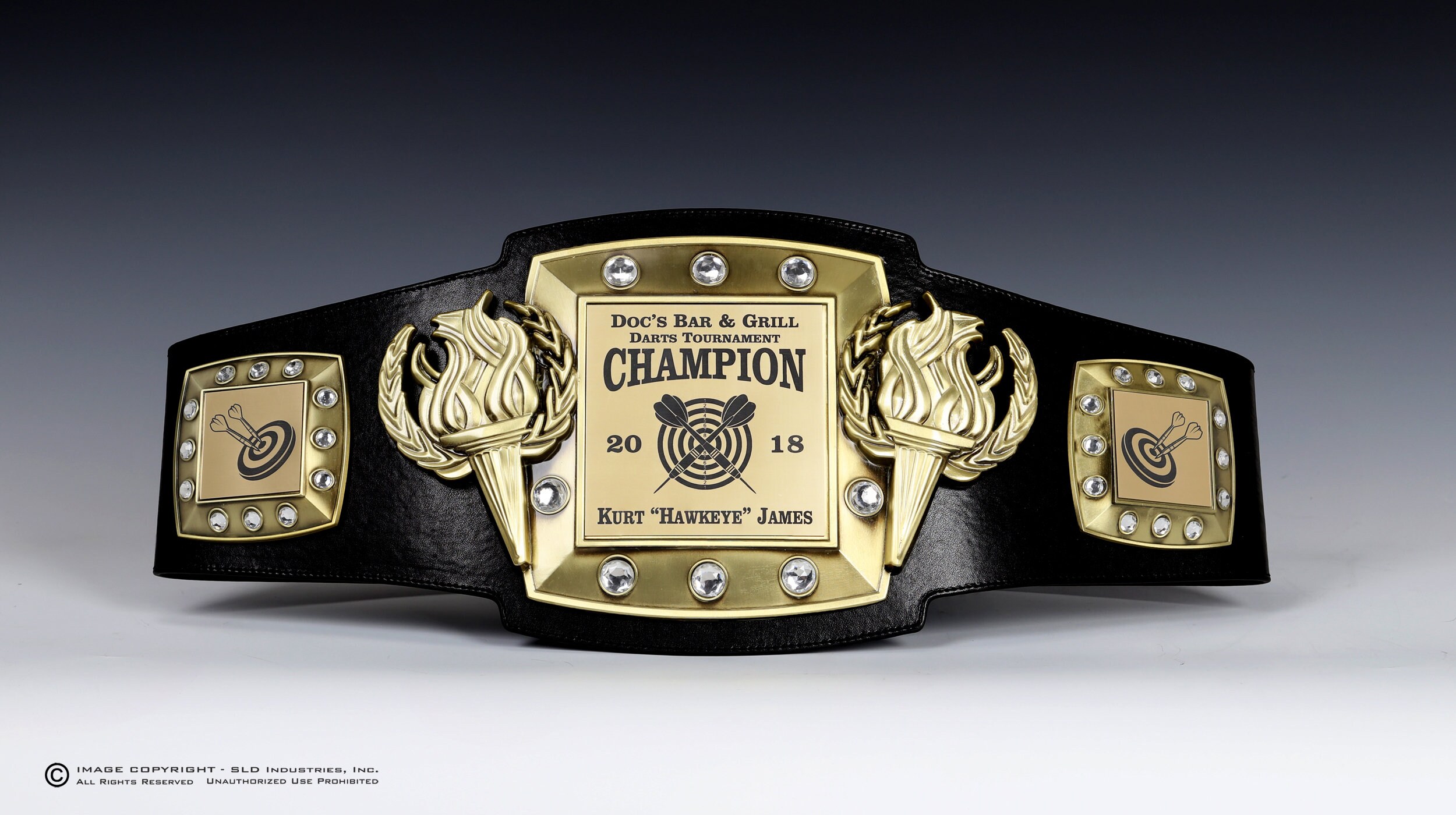 FISHING Fishing Tournament Championship Belt Trophy Award Etsy