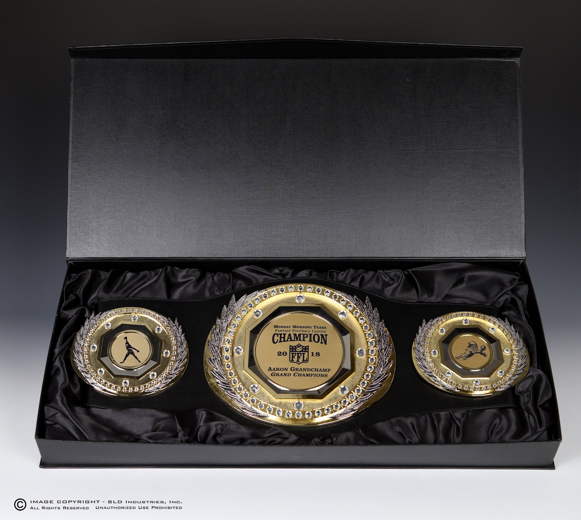 Baseball Championship Belt Trophy Award Personalized This Etsy