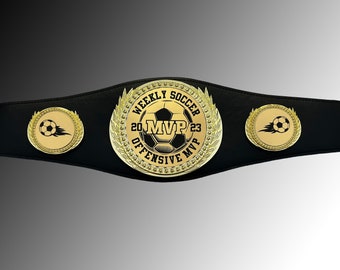 GLADIATOR Youth Championship Belt, Fully Customizable, Sports, MVP, Academics, ETC, Let us design a belt for you, Fast Shipping, Top Quality