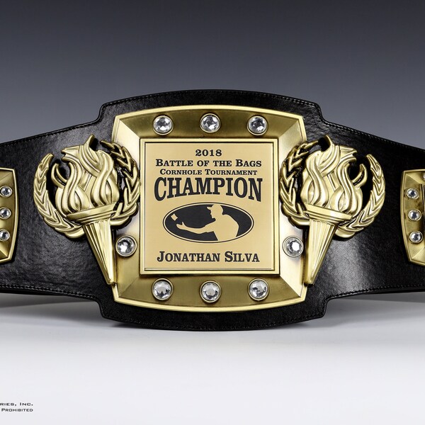 Championship Belt Etsy