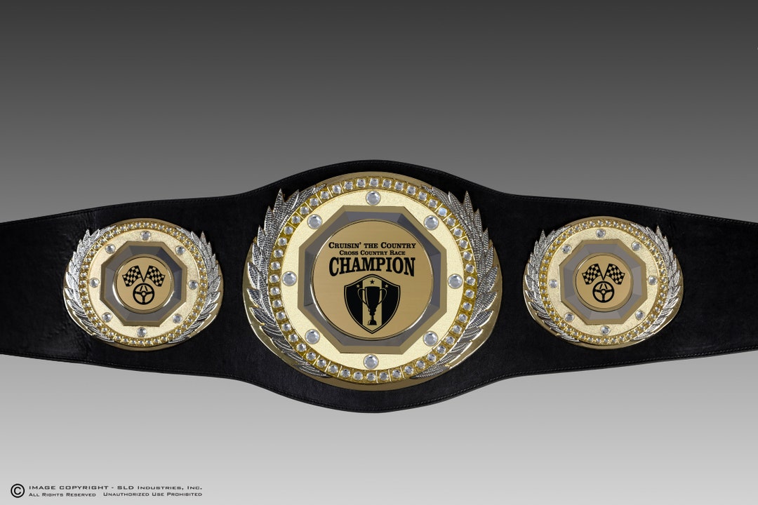 CAR RACING, Auto Racing, NASCAR, Championship Belt, Trophy, Award ...