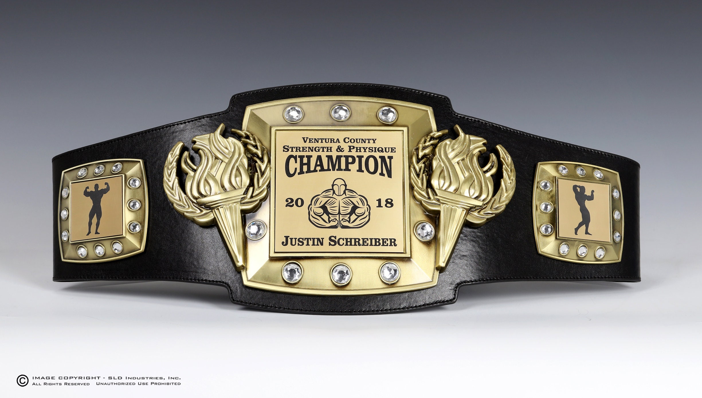 Body Building Weight Lifting Cross Fit Championship Belt Etsy