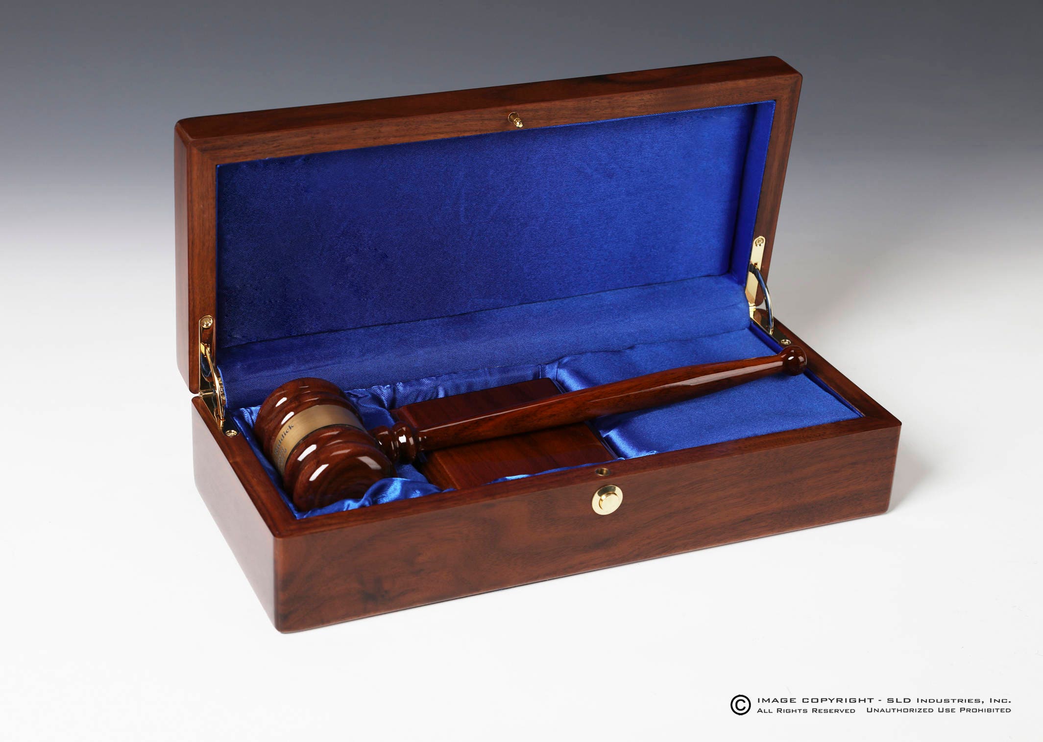 Personalized Engraved Gavel Set With WALNUT Piano Finish Wood Etsy