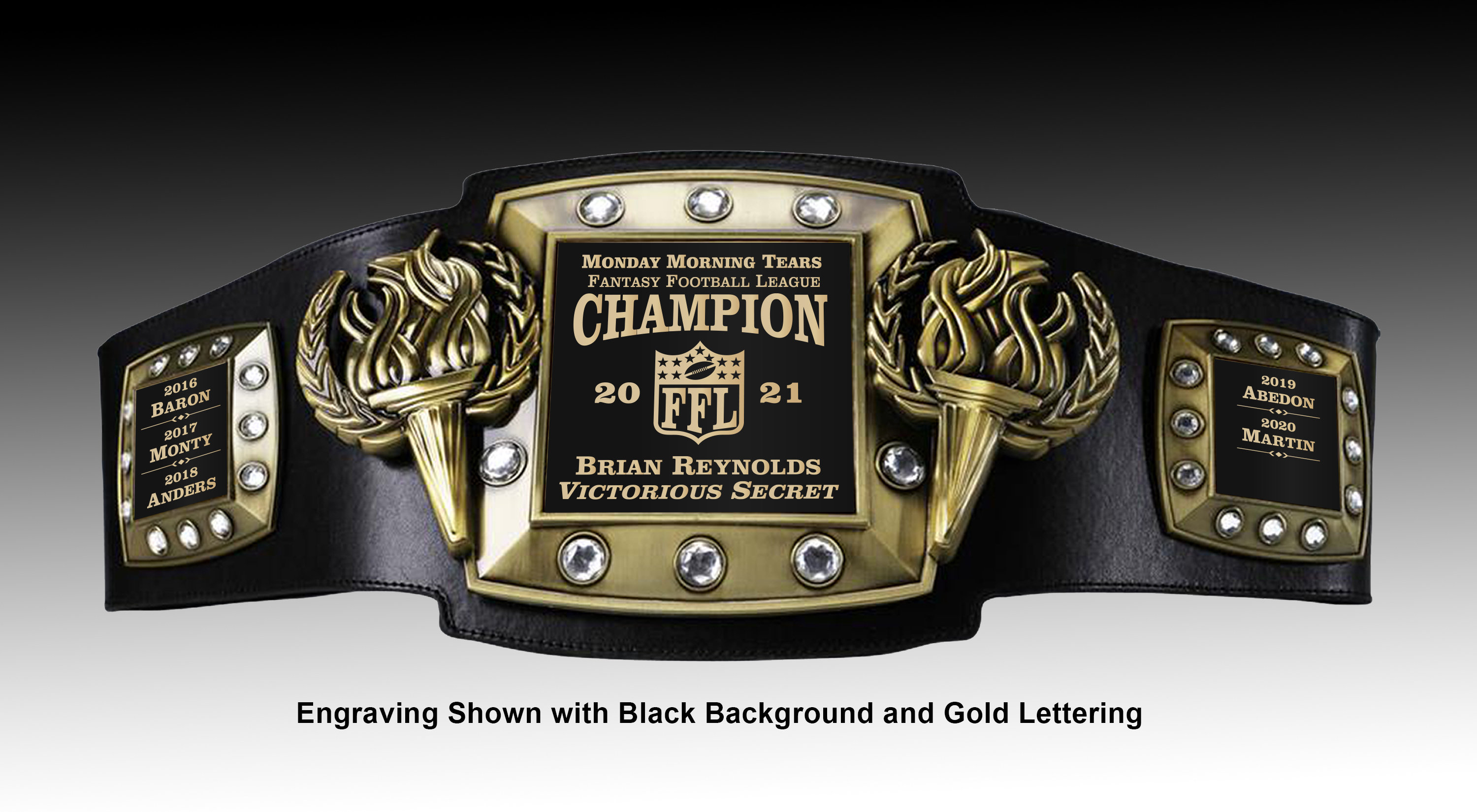 Fantasy Football Championship Belt Legend Series ubicaciondepersonas