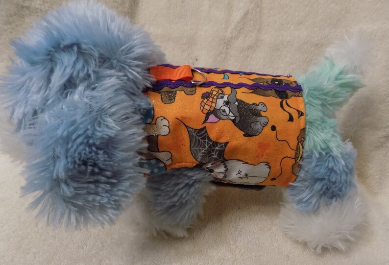 Halloween Dog Harness//dog Harness//dog Clothing//halloween Etsy