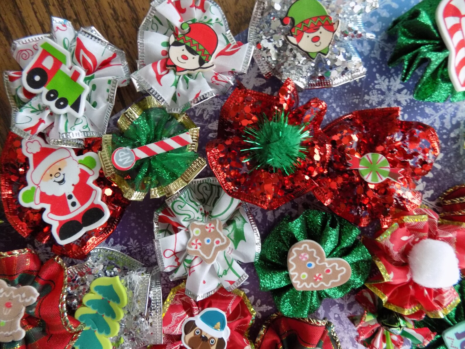 Dog Groomer Christmas Dog Bows//Christmas Bows for Dog Etsy