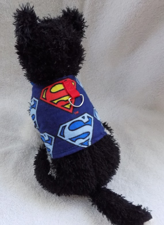 superman dog harness
