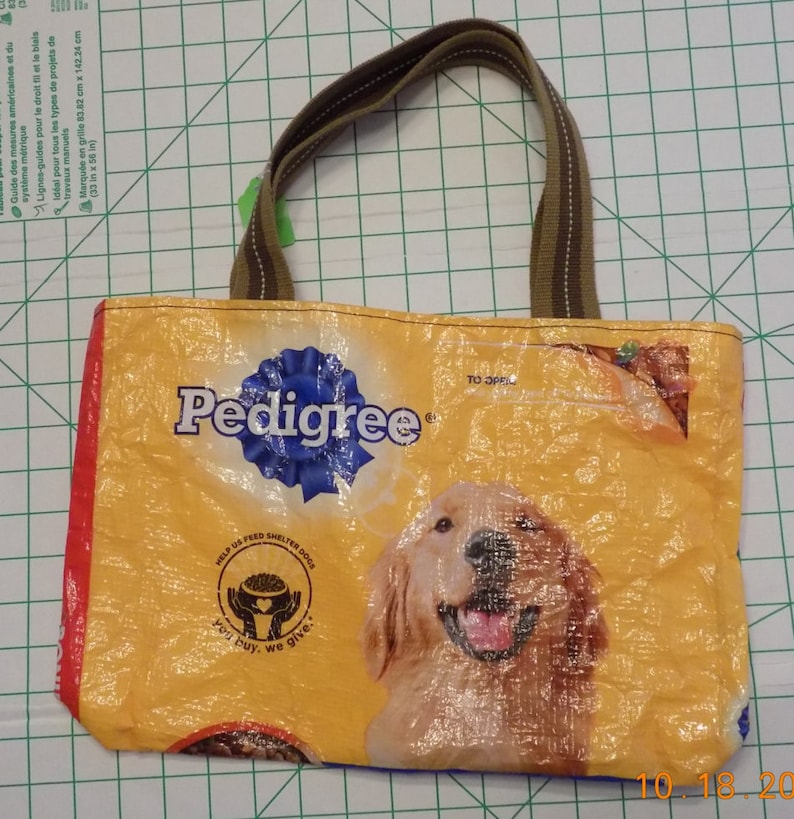 Dog BagTote BagMessenger BagDog ToteDog Feed BagPedigree Dog Food BagREADY TO SHIP