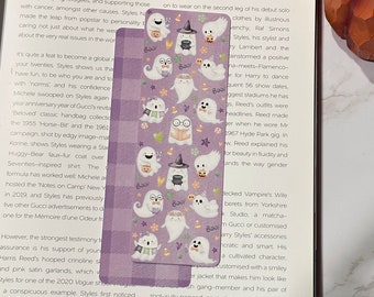 Bookmarks - Cute Bookmarks - Stationary - Gifts for Book Lovers - Spooky Bookmark - Halloween Bookmarks - Fun Bookmarks - Ghost Bookmarks