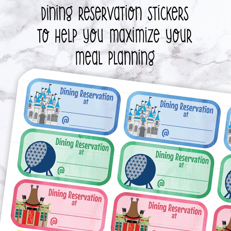 Disney Stickers / Planner Stickers / Sticker kit / Erin Condren / Passion Planner Stickers / Happy Planner image 8