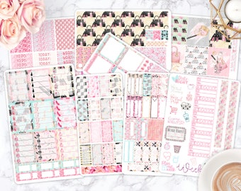 Sticker Kit / Girl Stickers / Makeup Stickers / Passion Planner / Erin Condren Planner / Happy Planner / Life Planner