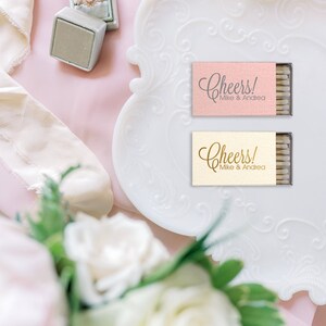 Custom Wedding Matches SET OF 50 - Custom Matches - The Perfect Match - Wedding Favor - Custom Shower Favors - Party Favors - Wedding Favor
