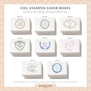 100x White Rectangle Paper Box | Wedding Christening Baptism Party Gold Foil Cake Slice Favor Gift Box | Business Logo Product Packaging Box