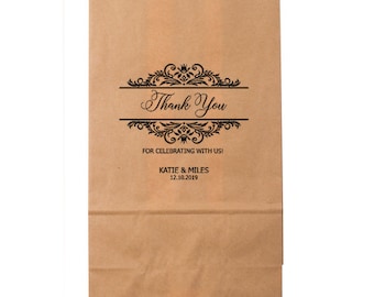 Goodie Bags - Custom Party Favors, Wedding Gift Bags, Wedding Goodie Bags, Popcorn Bag, Wedding Favor, Love is Sweet