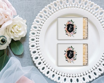 WEDDING CREST matchboxes / Custom design / wedding crest print / Custom matches / wedding favors / wedding decor / personalized gifts