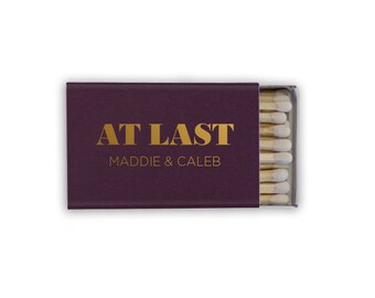 Custom Matchboxes with initials - Wedding Favors, Wedding Matches, Wedding Decor, Personalized Matches, Custom Matchboxes, Match Box Favor