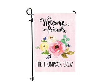 Personalized Garden Flag Summer Garden Flags Garden flags Farmhouse Garden Flag Rustic Country Decor