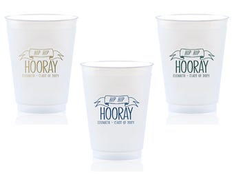 2025 Graduation Party Cups Personalized Favors Class of 2025 Graduation Party Decorations Congrats Grad Stadium Cup Custom Printed Cups