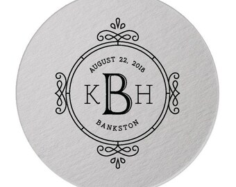 Custom Paper Coaster, Custom Drink Coaster, Paper Bar Coaster, Custom, Foil Coaster, Party Coaster, Wedding Favor, Save The Date Coaster 300