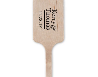 Personalized Wedding Cocktail Stirrers, Drink Stirrers, Stir Sticks, Wedding Decor, Custom Wedding Favors, Bridal Shower Decor, Favor  206