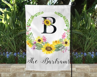 Sunflower Garden Flag,   Spring Garden Flag,   Summer Garden Flag,   Porch Decor,   Entry Flag,   Yard Decor,   Housewarming Gift