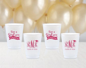 Class of 2024 Party Cups, 2024 Graduation Party Cups, Class of 2024 Decorations, Graduation Decorations, 2024 Graduation Party Cups 2024 Cup