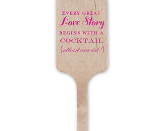 Stir Sticks, Party Stir Sticks, Wedding Stir Sticks, Custom Stir Sticks, Wood Stir Stick, Personalized Drink Stirs, Cocktail Stir 15 Bar