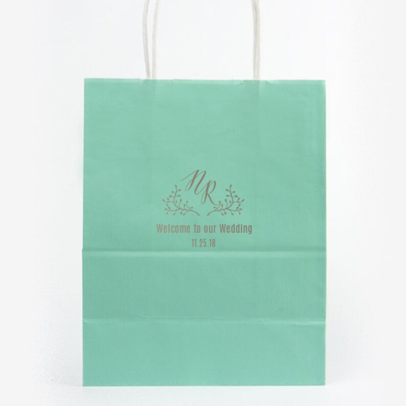Printed Gift Bag Gift Tote Welcome Bag Welcome Bag Hotel Welcome Bag Custom Gift Bag Wedding Welcome Box Tote Bag 285 Favor Bag