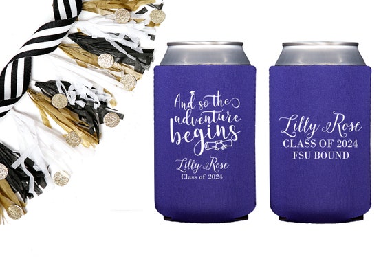 Lily Rose Tall Can Koozie