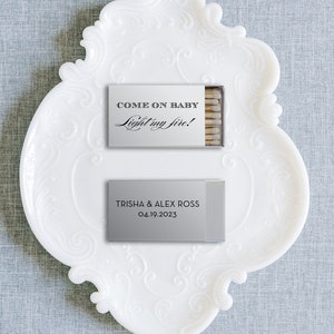 Custom Initial Branch Matchboxes - Personalized Wedding Favors, Wedding Matches, Wedding Decor, Custom Matchboxes, Monogram Party Favor