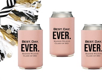 2025 Graduation Party Favors Personalized Can Cooler Class of 2025 Can Huggers Graduation Decorations