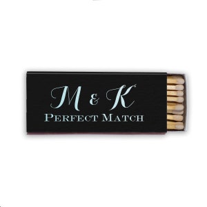 Custom Monogram Wedding Matches / Custom Matches / Personalized Matches / Wedding Favors / Candle Box Matches / Cigar Matches 223