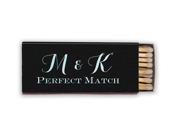 Custom Monogram Wedding Matches / Custom Matches / Personalized Matches / Wedding Favors / Candle Box Matches / Cigar Matches 223