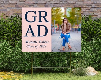 Graduation Lawn Signs, Yard Signs, Outdoor Lawn Decorations, Lawn Ornaments, College Graduation, High School Graduation