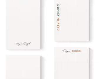 Personalized Notepad, Monogrammed Notepad Customized Notepad Personalized Gifts, Monogrammed Stationary Custom Stationery