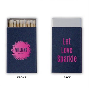 Printed The Perfect Match Personalized Matches, Custom Wedding Matchbox, Personalized Printed Wedding Favor, Bar Matches, Cigar Station 230