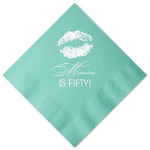 Birthday Napkins, Personalized Napkins, Happy Birthday, Event Napkins, Shower Napkins, Bar Napkins, Beverage Napkins, Party Napkins 147