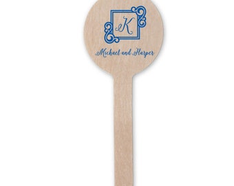 Custom Drink Stir for Wedding Cocktails, Monogram Drink Stirrers, Wedding Swizzle Sticks, Cocktail Stirrers, Bridal Shower, Drink Stir 235