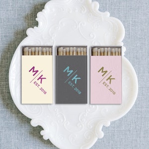 BULK Matches SET OF 50 - Wedding Favors - Shower Favors - Custom Party Favor - Wedding Favor ideas - Custom Wedding Matches -