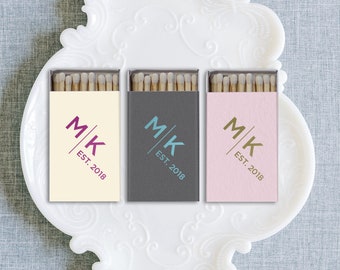 BULK Matches SET OF 50 - Wedding Favors - Shower Favors - Custom Party Favor - Wedding Favor ideas - Custom Wedding Matches -