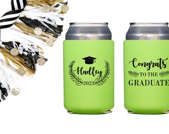 Graduation Party Favors, Graduation Can Cooler, Grad Party, College Graduation Party, Class of 2025 Gift, Cheers to the Graduate