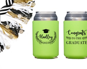 Graduation Party Favors, Graduation Can Cooler, Grad Party, College Graduation Party, Class of 2024 Gift, Cheers to the Graduate