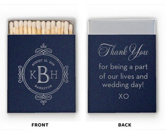 Wedding Matches, Cigar Bar Matches, Monogram Matchbox, Wedding Matchboxes, Custom Matches, Foil Matchboxes, Sparkler Matches, matchbox 300