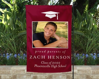 Graduation Garden Flag 2024 - Graduate Yard Sign 2024 - Graduation Decoration - 2024 Graduate - High School Graduation, College Graduation